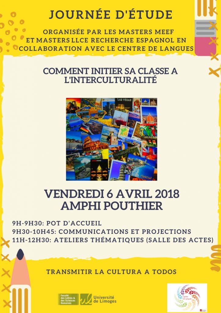 affiche comment initier sa classe à l'interculturalité 